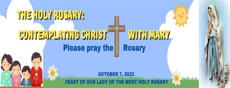 Feast Of Our Lady Of The Most Holy Rosary Events Ateneo De Manila