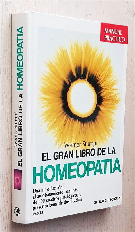 El Gran Libro De La Homeopat A By Stumpf Werner Excelente Estado