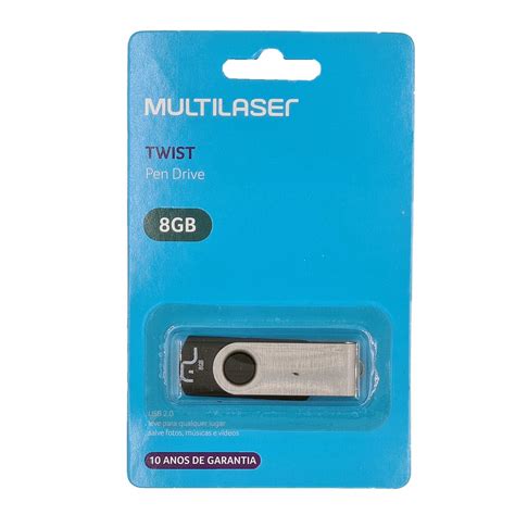 Pen Drive Twist Gb Usb Leitura Mb S E Grava O Mb S Preto