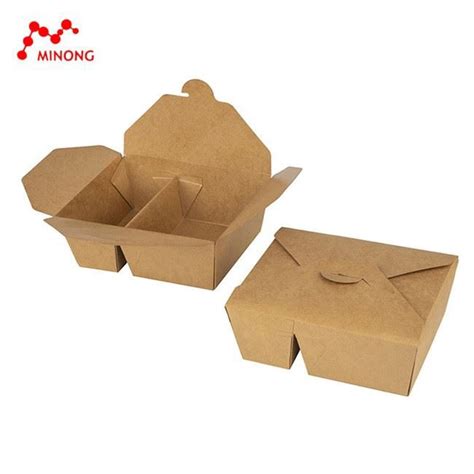 China Customized Kraft Chinese Take Out Boxes Manufacturers Suppliers