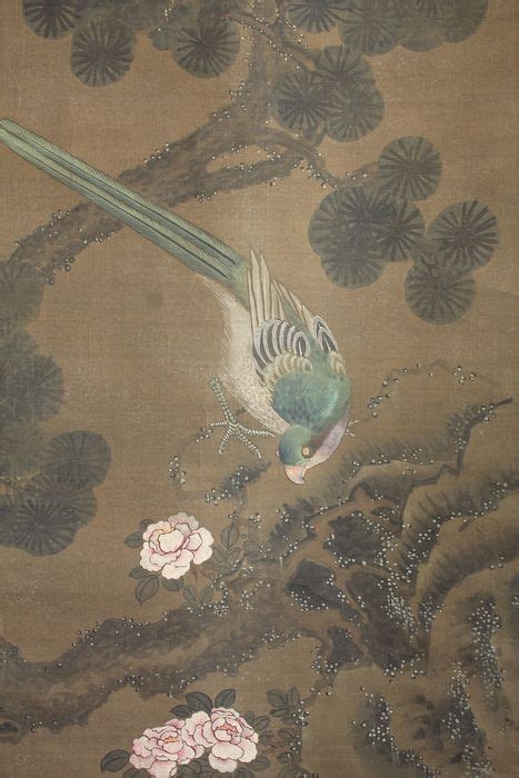 Hanging Scroll Hanging Scroll Painting Bone Silk Catawiki