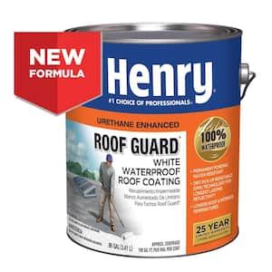 Henry Roof Guard White Urethane Enhanced Acrylic Waterproof