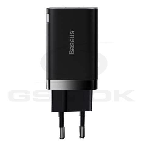 Baseus Super Si Pro Szybka Adowarka Usb Usb Typ C W Pd Qc Czarna