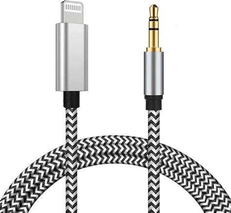 Amazon Aux Cord For IPhone Apple MFi Certified Lightning To 3 5