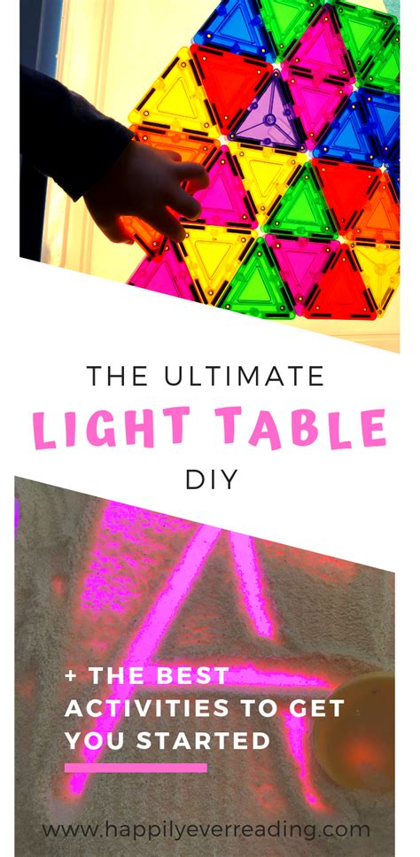 The Ultimate Quick And Easy Diy Light Table For Kids Light Table For