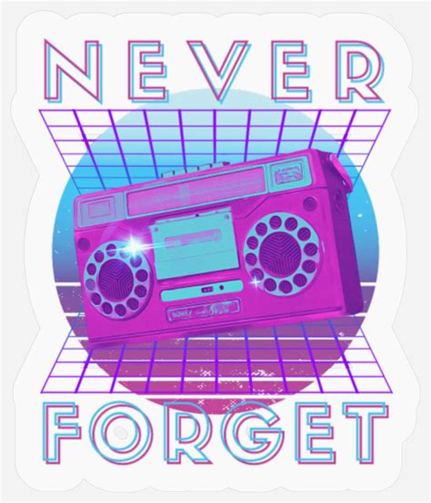 Never Forget Retro 80s 90s Nostalgia Starting At 195 By James White