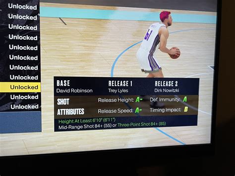 best jumpshot for over 6’10 and 85 3pt for current gen? : r/NBA2k