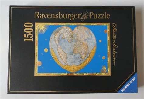 Weltkarte Collection Exclus Herz Goldfolie Ravensburger Kaufen