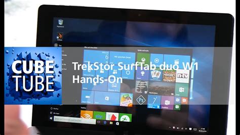 Trekstor Surftab Duo W Volks Tablet Hands On Deutsch Hd Youtube