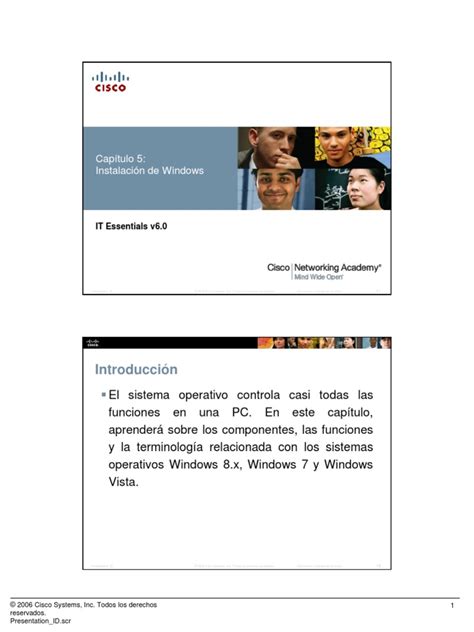 05 Instalación de Windows | PDF | Archivo de computadora | Sistema ... 