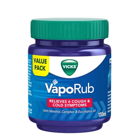 Vicks Vaporub Inhaler Babyrub Cough Drops Vapopads Soothing Menthol