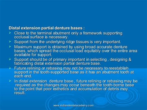 Denture Base Considerationscertified Fixed Orthodontic Courses By In