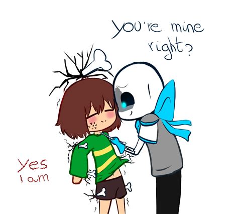 Underswap yandere - FriskxSans by indira0002 on DeviantArt