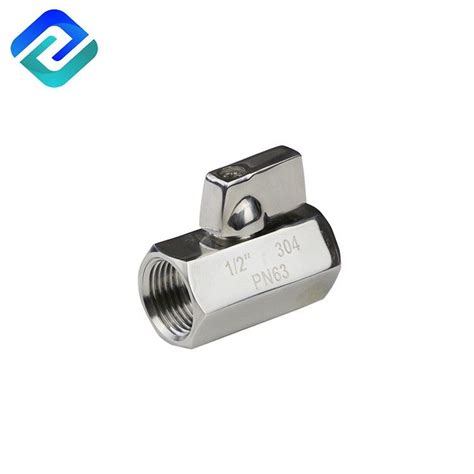 1 4 316 Stainless Steel Pn63 Mini Ball Valve Fxm Female To Male Npt