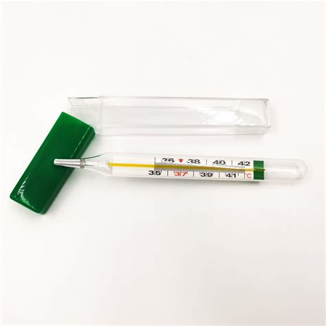 Oral Clinical Thermometer Armpit Mercury Free Glass Thermometer China