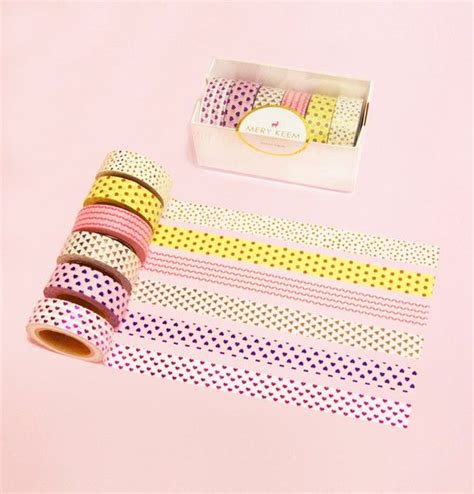 Gold Tape Gold Foil Masking Tape Washi Tapes Washi Tape Planner