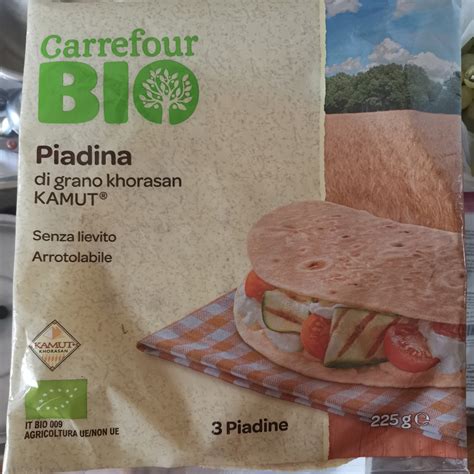 Carrefour Bio Piadina Di Grano Khorasan Bio Reviews Abillion