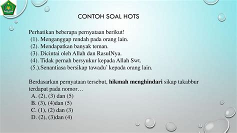 Contoh Soal Ipa Hots Kelas 4 Sd