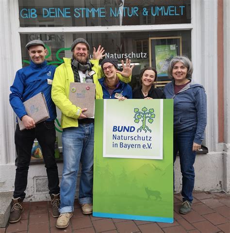 Bund Naturschutz Team Auf Infotour In Bamberg Bund Naturschutz In