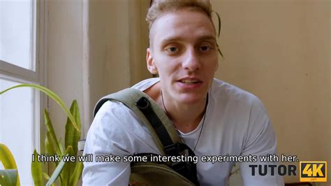 TUTOR4K Physics Teacher Looks Innocent And It Quickly Blows Student Mind HD 10 Min Mature