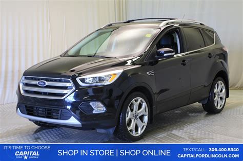 Pre Owned Ford Escape Titanium Ecoboost Wd Suv In Regina V A