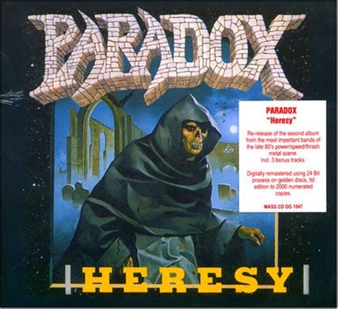 Paradox Heresy 2007 Cd Discogs