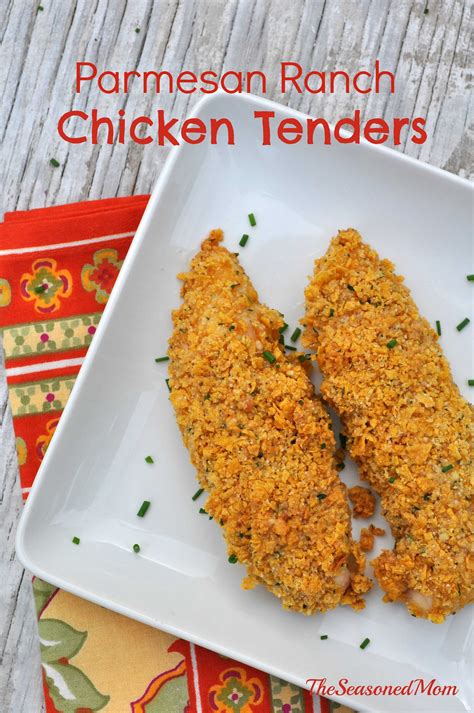 Parmesan Ranch Chicken Tenders The Seasoned Mom