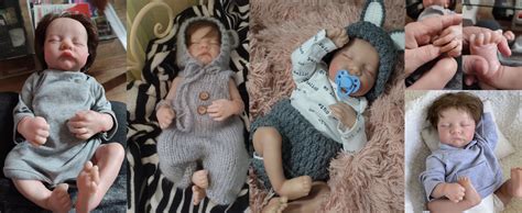 Amazon RXDOLL Sleeping Reborn Baby Dolls Silicone Vinyl Full Body