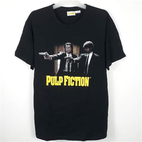 Vintage Pulp Fiction T Shirt Promo Crime Film Tee Quentin Tarantino