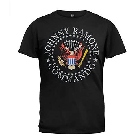 Johnny Ramones Commando Seal T Shirt T Shirt Shirts Custom Shirts