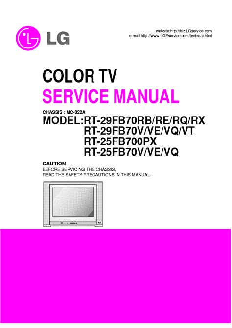 Lg Mc 022a Chassis Sm Service Manual Download Schematics Eeprom