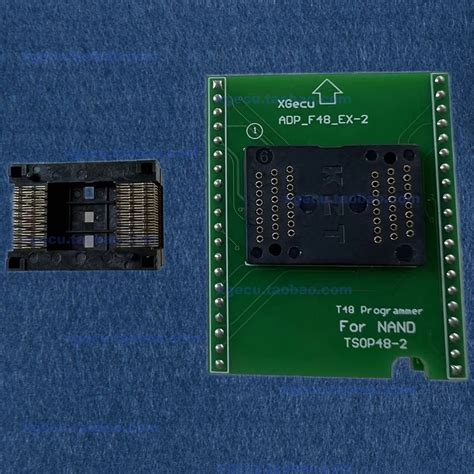 ADP_F48_EX-2 TSOP48 T48 编程器 适配器 烧录NAND Flash 芯片-阿里巴巴