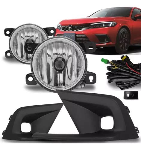 Faro Niebla Honda Civic 2022 2023 2024 Kit