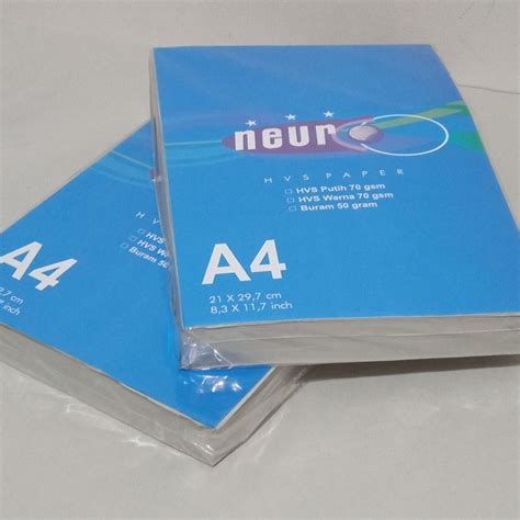 Jual Kertas Buram Neuro A4 Kertas Koran Uk A4 Hvs Shopee Indonesia