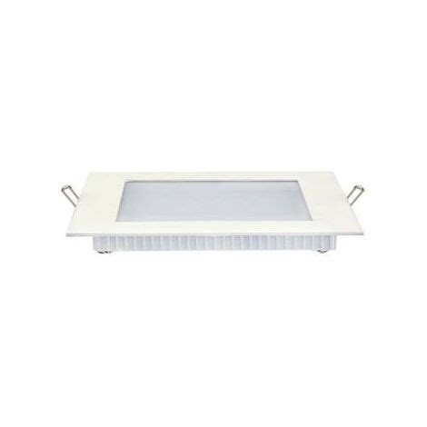 Pannello LED Extra Sottile Quadrato Bianco 12W Eq 96W 4200K Dim