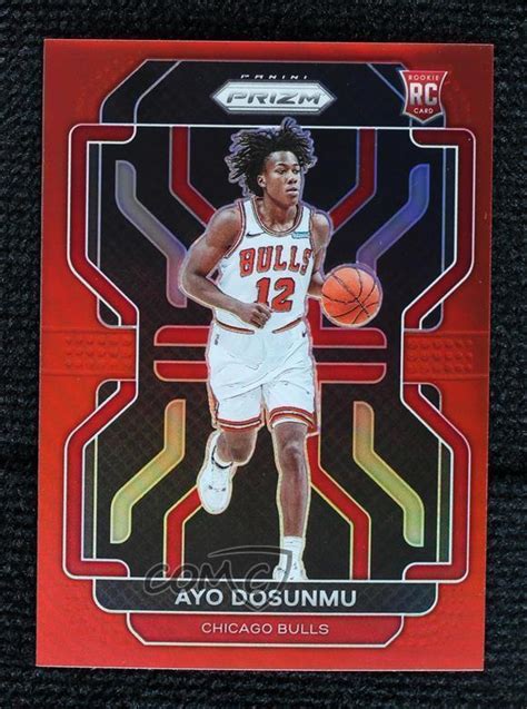 Panini Prizm Red Prizm Ayo Dosunmu Rookie Rc Ebay