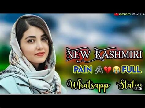 New Kashmiri Songs Status Sad Song Status Heart Touching Whatsapp