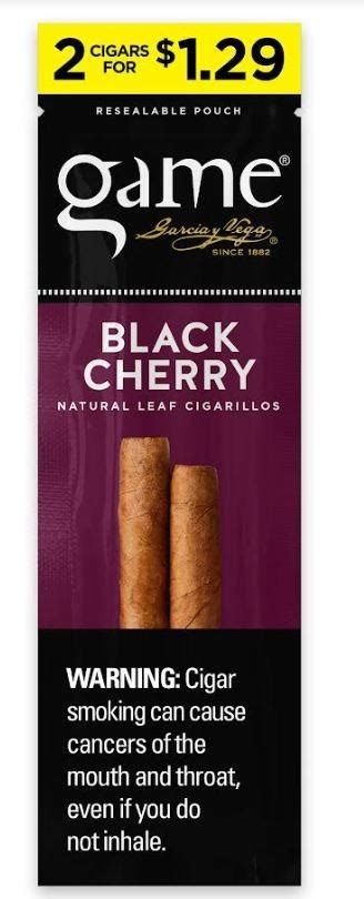 Game Cigarillos 2129 Black Cherry Ravis Import Warehouse