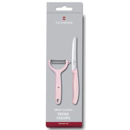 Set 2 pièces Victorinox Swiss Classic Trend Colors rose pastel