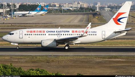 B 5282 China Eastern Yunnan Airlines Boeing 737 79P WL Photo By