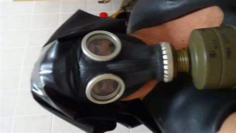 Gasmasked Latex Nun Riding Black Dildo German Shemale Big Ass Porn XHamster