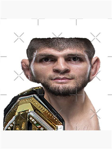 Khabib Nurmagomedov Scuffed Ufc Poster For Sale By Scuffedmma Redbubble