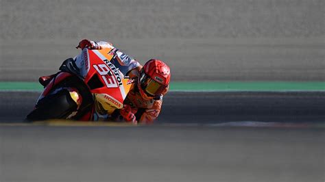 Motogp Aragon Aksi Marc Marquez Kembali Mengaspal Usai Absen