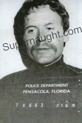 Ted Bundy 1978 Pensacola Mugshot Photo