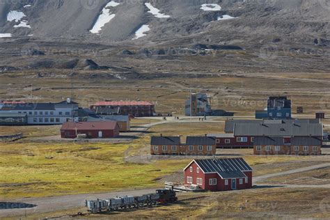 The town of Ny Alesund in Svalbard, Norway 2626267 Stock Photo at Vecteezy