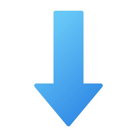 Down Arrow Generic Flat Gradient Icon