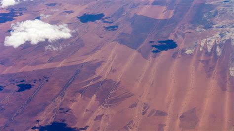 Aerial View Of The Great Sandy Desert Australia