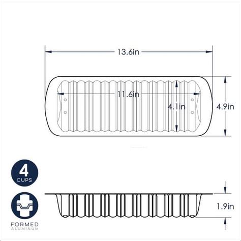 Nordic Ware Cinnamon Bread Loaf Pan And Almond Loaf Pan Navy Blue Bed Bath And Beyond 30025624