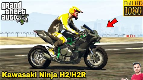 Gta 5 How To Install Kawasaki Ninja H2h2r Bike Mod🔥🔥🔥 Youtube