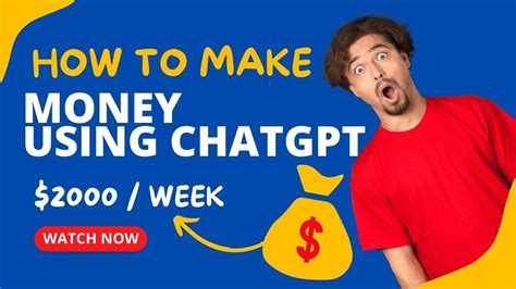 How To Make Money Using Chatgpt Youtube